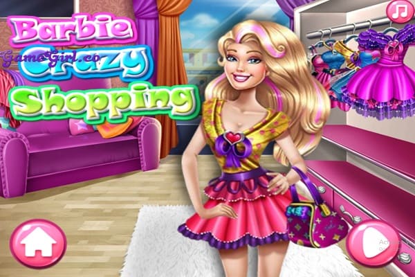 barbie shopping game online